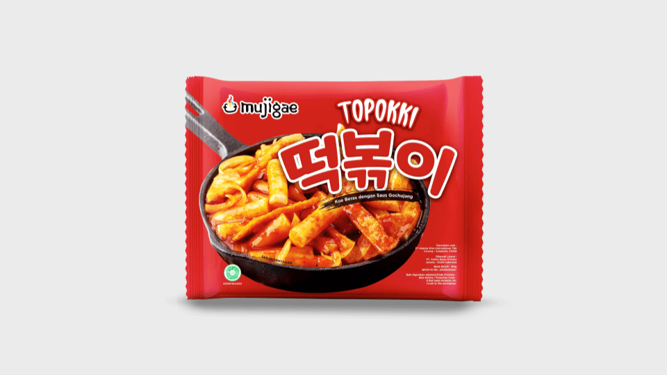 Mujigae Topokki Spicy 195 gr