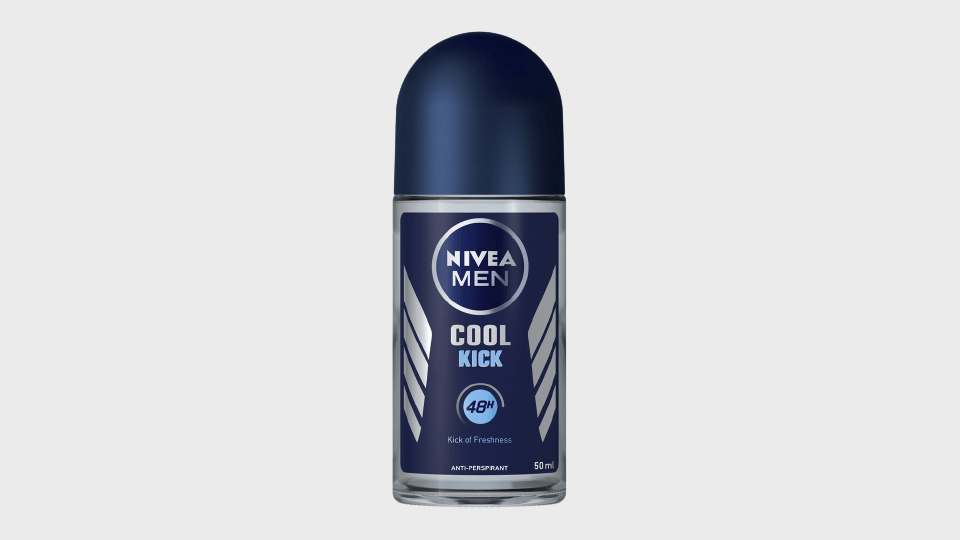 Nivea Men Deodorant Roll On Cool Kick Cool Blue 50 ml