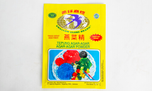 Swallow Globe Agar-agar Hijau Sachet 7 gr