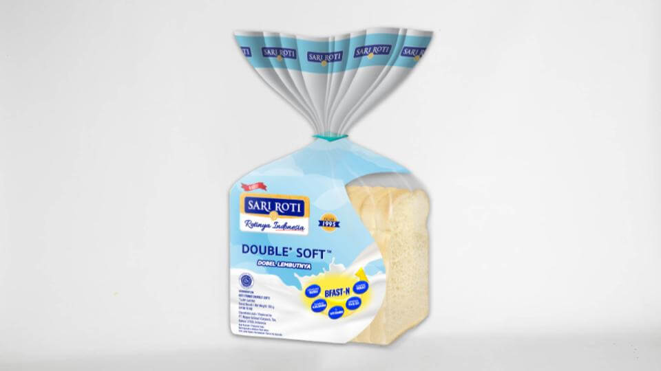 Sari Roti Roti Tawar Double Soft 340 gr