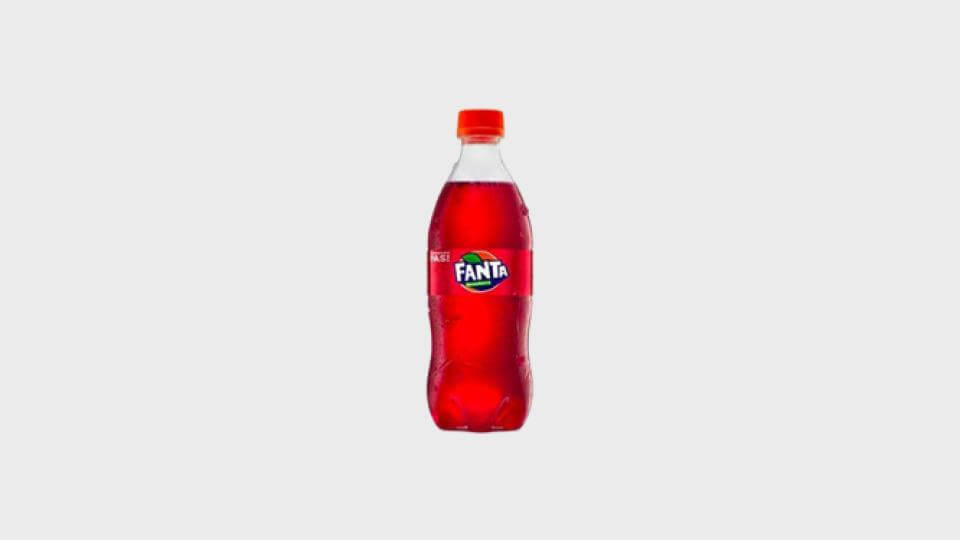 Fanta Minuman Soda Strawberry Botol 250 ml