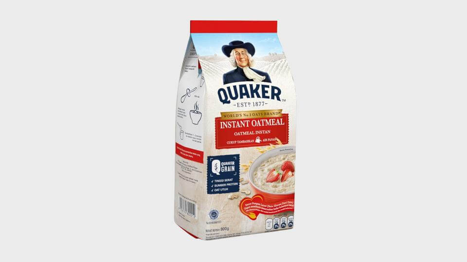 Quaker Oatmeal Instant 800 gr