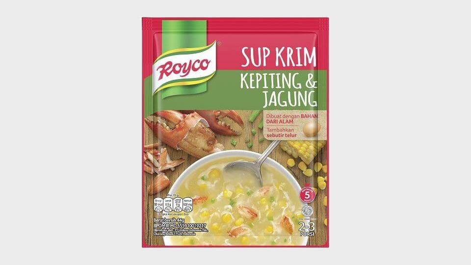 Royco Krim Sup Kepiting & Jagung 44 gr